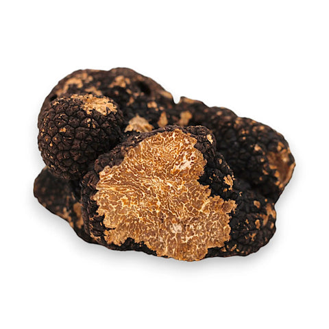 Black truffle with golden cap from Terra Ross Fresh Truffles and Seasonal Treasures collection