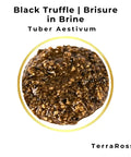 Black truffle brisure in brine, premium truffle brisure for gourmet dishes