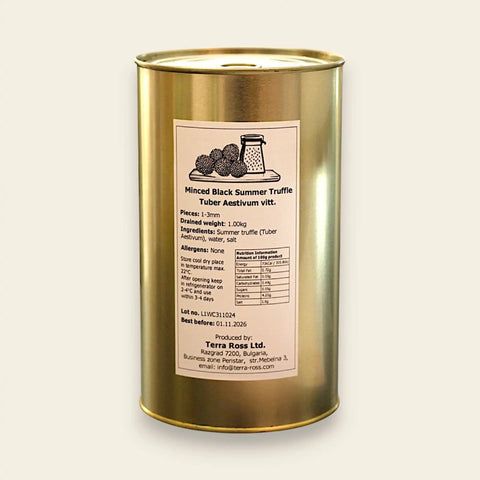 showing picture of canned truffle